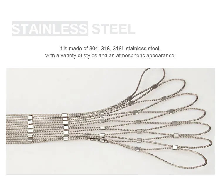 Stainless steel Anti falling dropping mesh For Building exterior wall