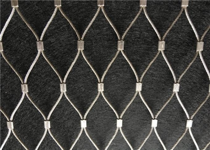 Quality Flexible Architectural Cable Mesh Supplier.Factory Price.Candurs 2.0 Mm Rope 80mm Mesh 0