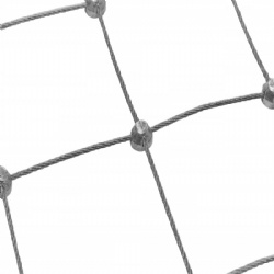 Stainless Steel Square Rope Mesh Architectural and Industrial Use